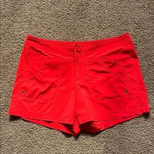 Athleta red board shorts